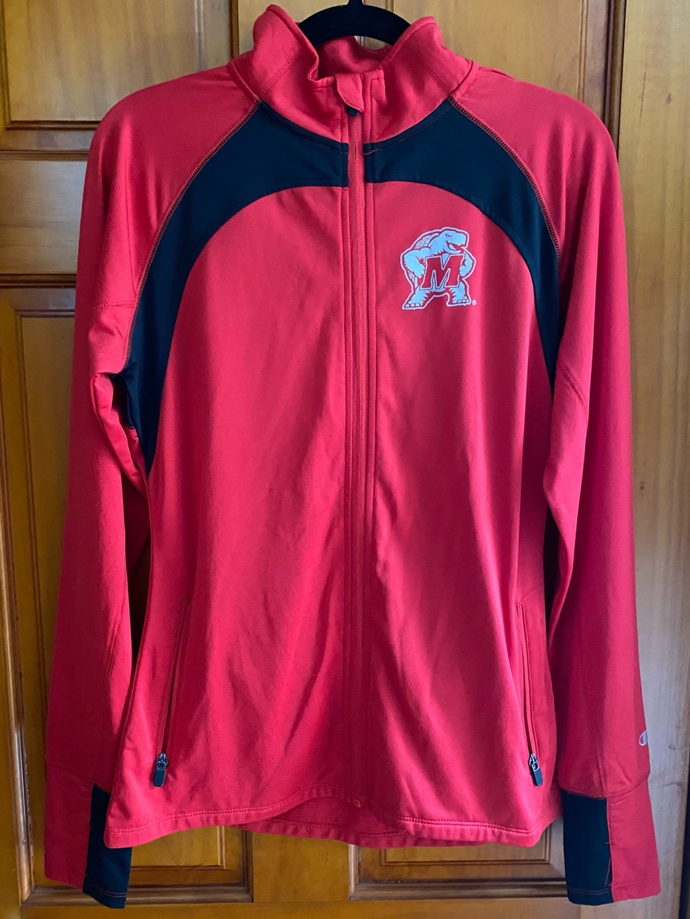 Champion Women's NCAA Maryland Terrapins Terps Performance Full Zip Jacket M - Picture 3 of 12